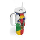 Central African Republic Republic Day 1958 Tumbler With Handle Zo Kwe Zo - Flag Style