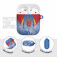 Custom DR Congo Football 2026 AirPods Case Leopard Power Fan Style