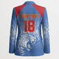 Custom DR Congo Football 2026 Blazer Leopard Power Fan Style