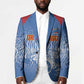 Custom DR Congo Football 2026 Blazer Leopard Power Fan Style