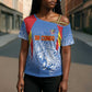 Custom DR Congo Football 2026 Cross Shoulder Shirt Leopard Power Fan Style
