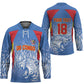 Custom DR Congo Football 2026 Hockey Jersey Leopard Power Fan Style