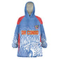 Custom DR Congo Football 2026 Kid Wearable Blanket Hoodie Leopard Power Fan Style