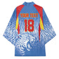 Custom DR Congo Football 2026 Kimono Leopard Power Fan Style