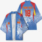 Custom DR Congo Football 2026 Kimono Leopard Power Fan Style