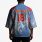 Custom DR Congo Football 2026 Kimono Leopard Power Fan Style