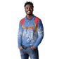 Custom DR Congo Football 2026 Long Sleeve Polo Shirt Leopard Power Fan Style