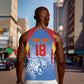 Custom DR Congo Football 2026 Men Tank Top Leopard Power Fan Style