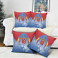Custom DR Congo Football 2026 Pillow Cover Leopard Power Fan Style