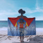 Custom DR Congo Football 2026 Sarong Leopard Power Fan Style