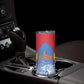 Custom DR Congo Football 2026 Skinny Tumbler Leopard Power Fan Style