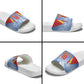Custom DR Congo Football 2026 Slide Sandals Leopard Power Fan Style