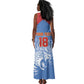 Custom DR Congo Football 2026 Tank Maxi Dress Leopard Power Fan Style
