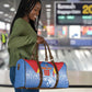 Custom DR Congo Football 2026 Travel Bag Leopard Power Fan Style