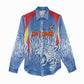 Custom DR Congo Football 2026 Women Casual Shirt Leopard Power Fan Style