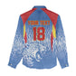 Custom DR Congo Football 2026 Women Casual Shirt Leopard Power Fan Style