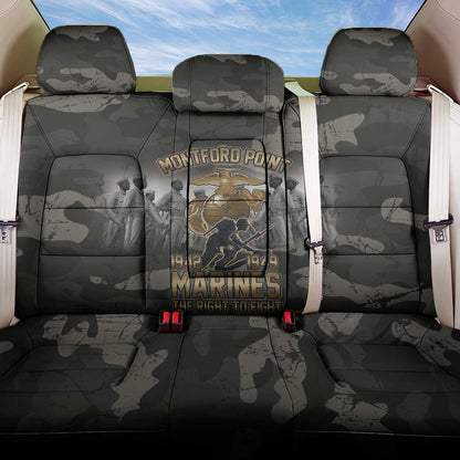 Montford Point Marines 1942-1949 Back Car Seat Cover The Right to Fight Legacy Tribute