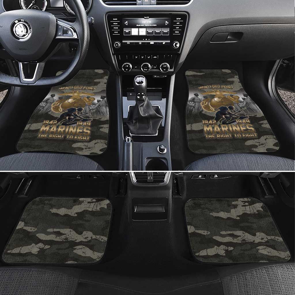 Montford Point Marines 1942-1949 Car Mats The Right to Fight Legacy Tribute