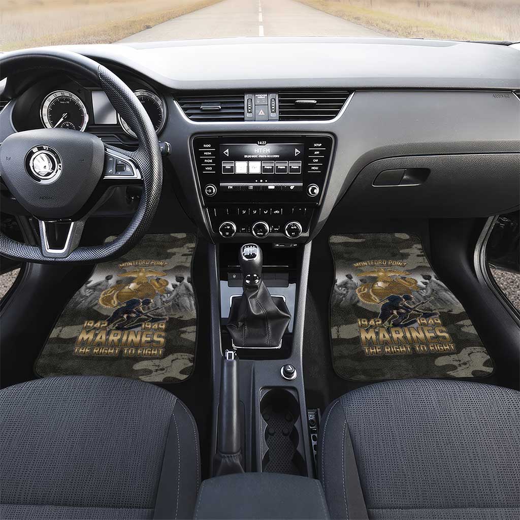 Montford Point Marines 1942-1949 Car Mats The Right to Fight Legacy Tribute