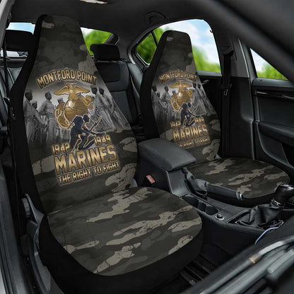 Montford Point Marines 1942-1949 Car Seat Cover The Right to Fight Legacy Tribute