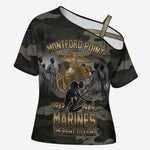 Montford Point Marines 1942-1949 Cross Shoulder Shirt The Right to Fight Legacy Tribute