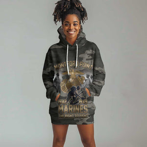 Montford Point Marines 1942-1949 Hoodie Dress The Right to Fight Legacy Tribute