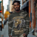 Montford Point Marines 1942-1949 Long Sleeve Shirt The Right to Fight Legacy Tribute