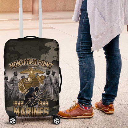 Montford Point Marines 1942-1949 Luggage Cover The Right to Fight Legacy Tribute