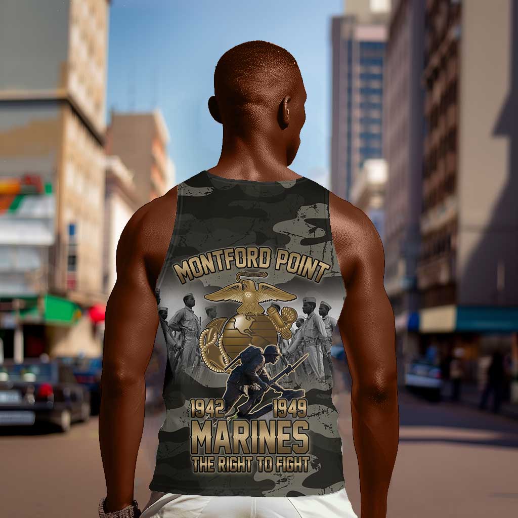 Montford Point Marines 1942-1949 Men Tank Top The Right to Fight Legacy Tribute