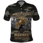 Montford Point Marines 1942-1949 Polo Shirt The Right to Fight Legacy Tribute