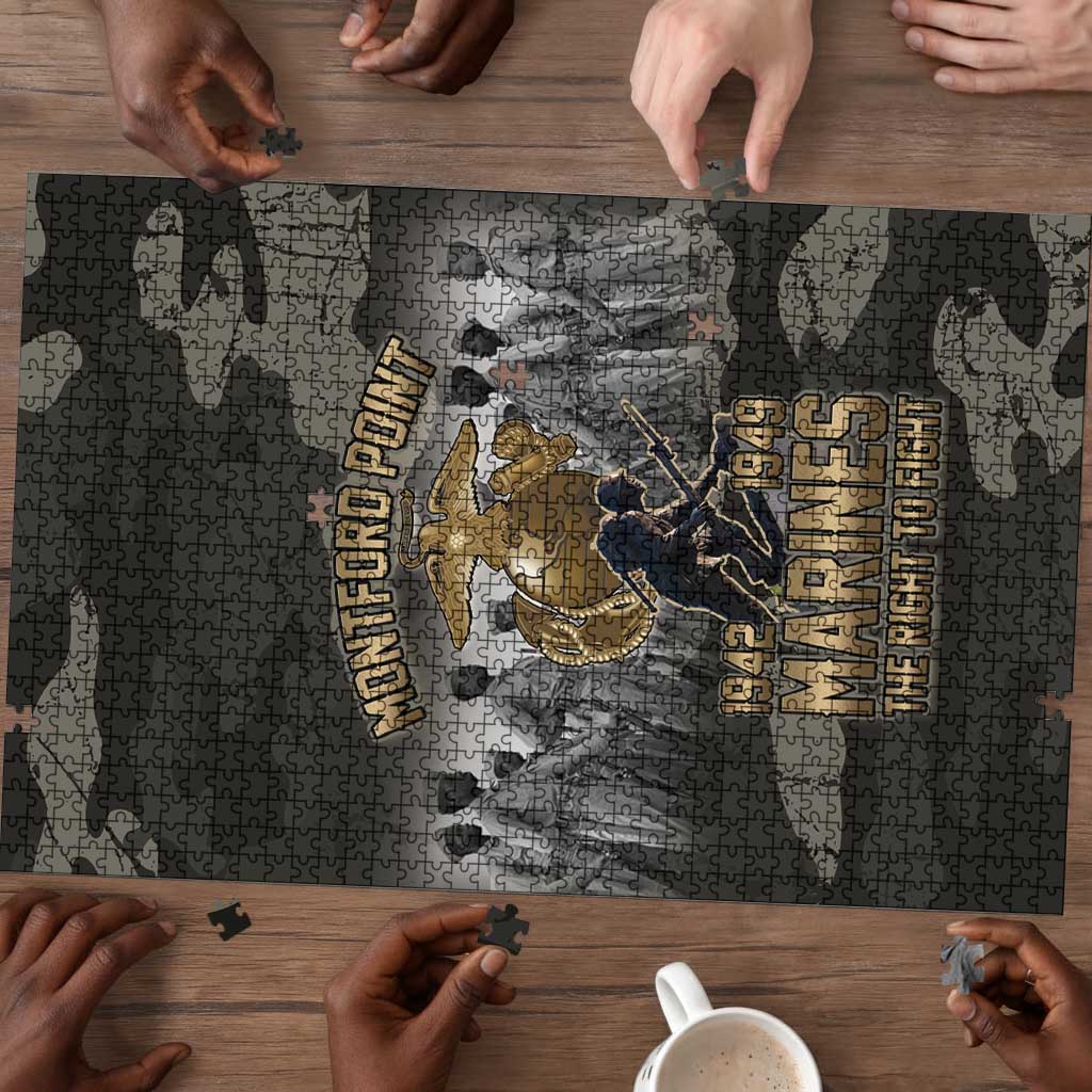 Montford Point Marines 1942-1949 Puzzle The Right to Fight Legacy Tribute