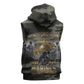Montford Point Marines 1942-1949 Sleeveless Hoodie The Right to Fight Legacy Tribute