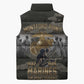 Montford Point Marines 1942-1949 Sleeveless Puffer Jacket The Right to Fight Legacy Tribute