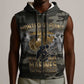 Montford Point Marines 1942-1949 Sleeveless Zip Hoodie The Right to Fight Legacy Tribute