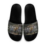 Montford Point Marines 1942-1949 Slide Sandals The Right to Fight Legacy Tribute