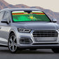 Zimbabwe Rugby Personalized Auto Sun Shade Charging Sables Spirit