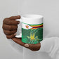 Zimbabwe Rugby Personalized Ceramic Mug Charging Sables Spirit
