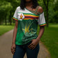 Zimbabwe Rugby Personalized Cross Shoulder Shirt Charging Sables Spirit
