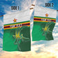 Zimbabwe Rugby Personalized Garden Flag Charging Sables Spirit