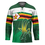 Zimbabwe Rugby Personalized Hockey Jersey Charging Sables Spirit