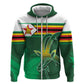 Zimbabwe Rugby Personalized Hoodie Charging Sables Spirit