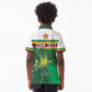 Zimbabwe Rugby Personalized Kid Polo Shirt Charging Sables Spirit