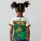 Zimbabwe Rugby Personalized Kid T shirt Charging Sables Spirit