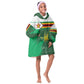 Zimbabwe Rugby Personalized Kid Wearable Blanket Hoodie Charging Sables Spirit