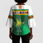 Zimbabwe Rugby Personalized Kimono Sleeve Blouse Charging Sables Spirit