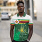 Zimbabwe Rugby Personalized Polo Shirt Charging Sables Spirit