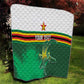 Zimbabwe Rugby Personalized Quilt Charging Sables Spirit