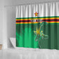 Zimbabwe Rugby Personalized Shower Curtain Charging Sables Spirit