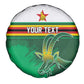 Zimbabwe Rugby Personalized Spare Tire Cover Charging Sables Spirit