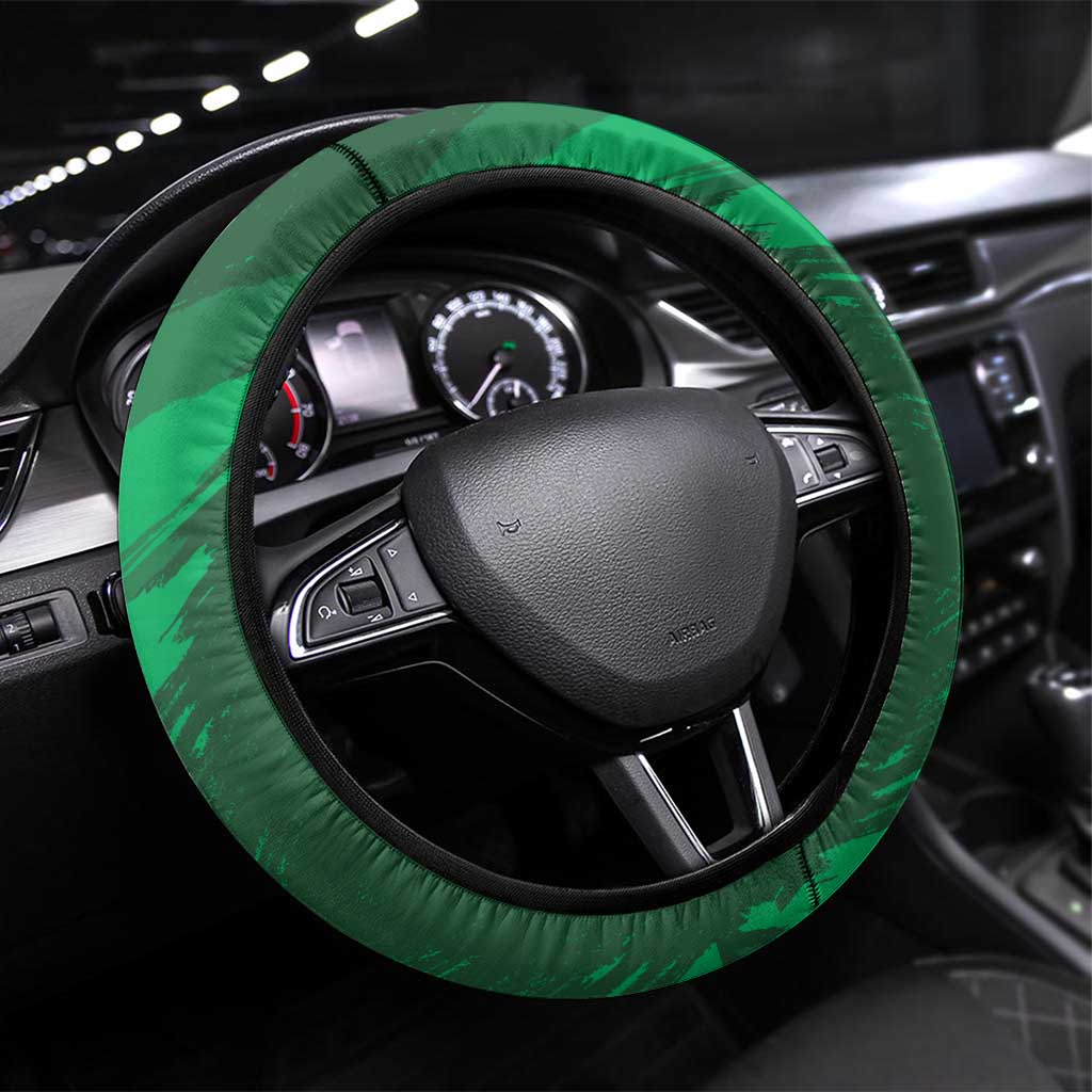 Zimbabwe Rugby Steering Wheel Cover Charging Sables Spirit